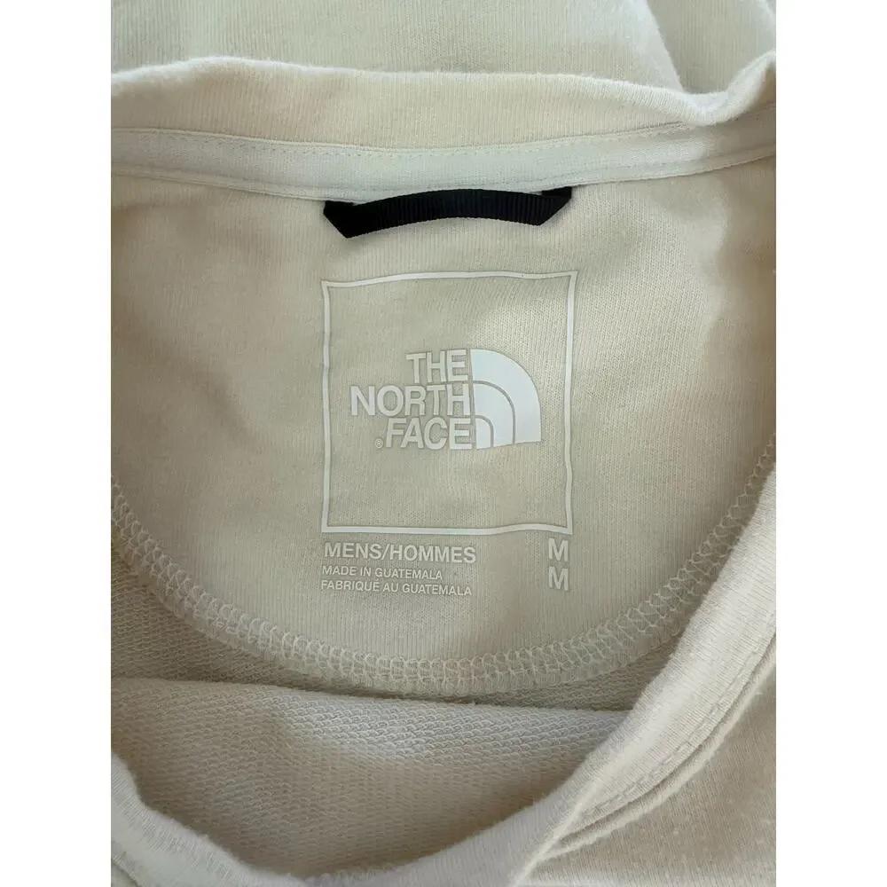 The North Face Men’s Terry Crew Neck Gardenia White Size Medium